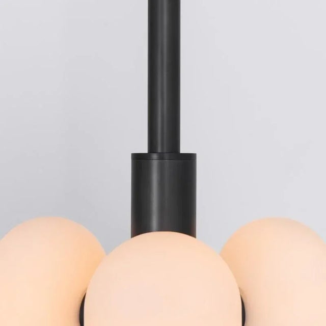 Odyssey 3 Black Pendant Light by Schwung For Sale - Image 6 of 9