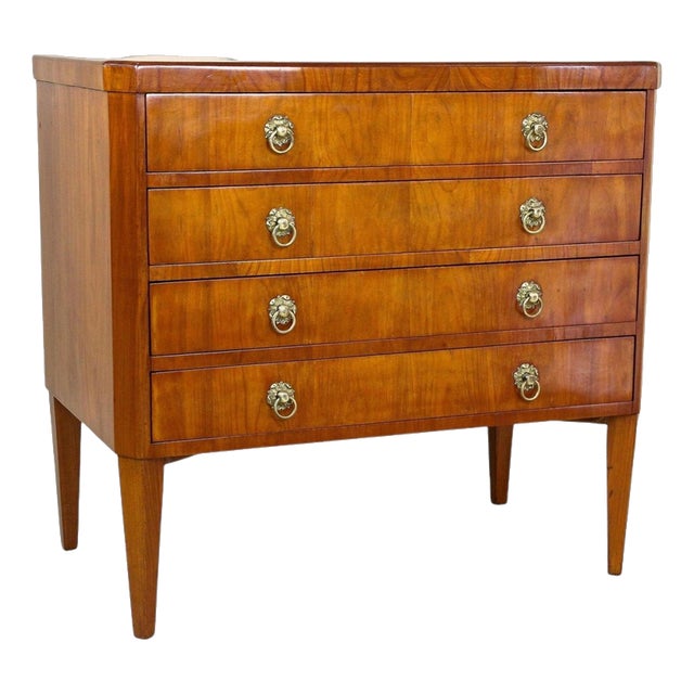 Austrian Biedermeier Cherrywood Chest of Drawers, 1830s For Sale