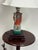 Vintage Chinese Famille Rose Porcelain Court Figure Table Lamp For Sale - Image 4 of 12