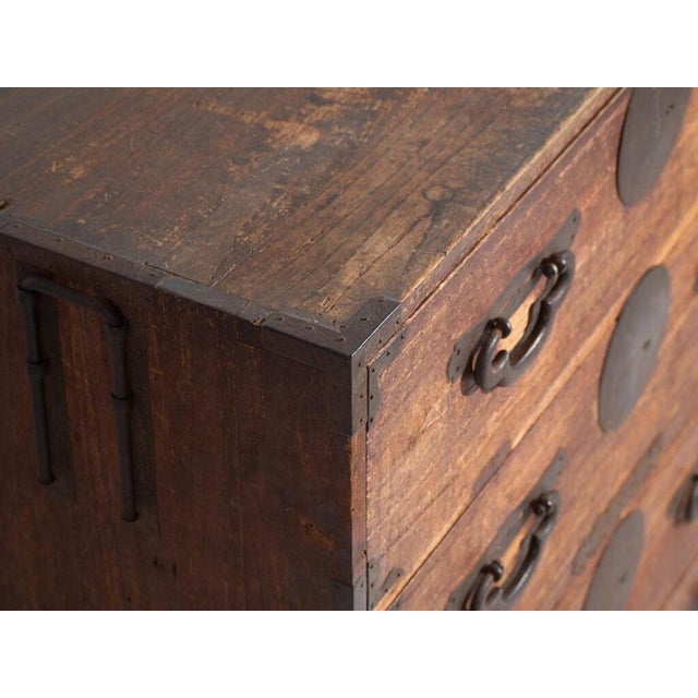 Antique Storage Chest of Drawers | Tansu Antique | Amaru For Sale - Image 10 of 13
