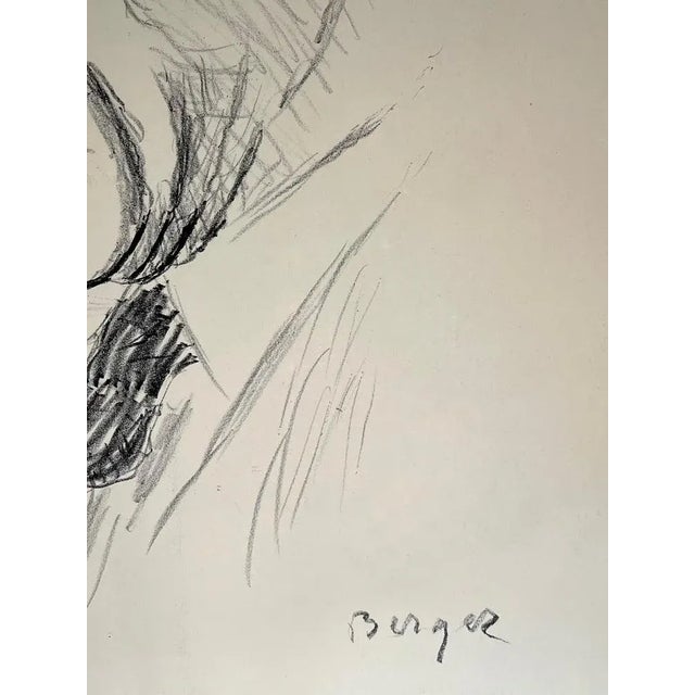 Artwork sold with frame (73 x 59 x 1.5 cm) Hans Berger was a Swiss painter born in Biel/Bienne in 1882. He is known for...