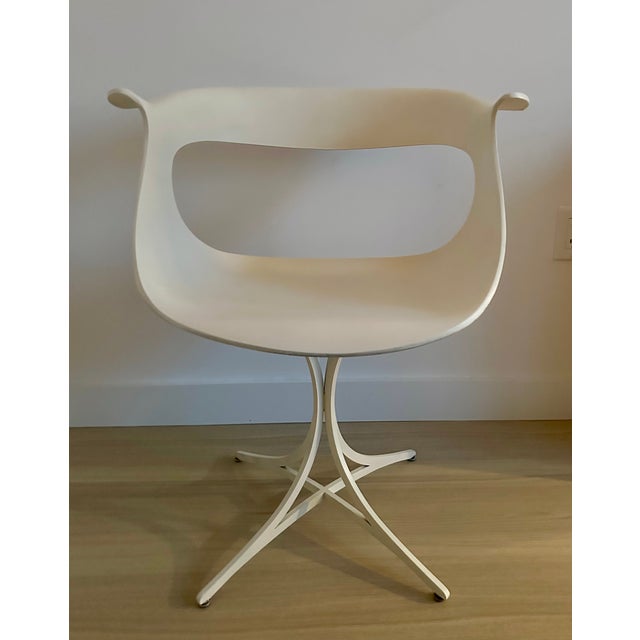 Lotus Chair, Model 115-LF, designed by Erwine & Estelle Laverne for Laverne International in 1958. The design was part of...