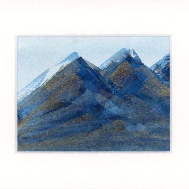 Contemporary Original Watercolor Painting by JJHogan | Chart Your Course Through the Wilderness For Sale - Image 3 of 7