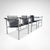 Vintage LC1 Armchair by Le Corbusier for Cassina, 1970s, Set of 3 For Sale - Image 13 of 13