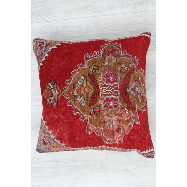Turkish Decorative Pillow Cover - 20”x20.5" For Sale - Image 10 of 12
