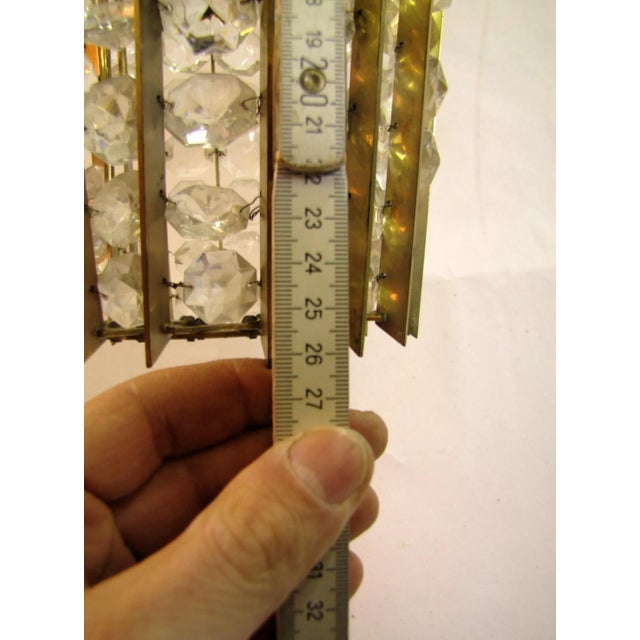 Baroque Ceiling Lamp from Bakalowits, Austria, 1960s For Sale - Image 3 of 12