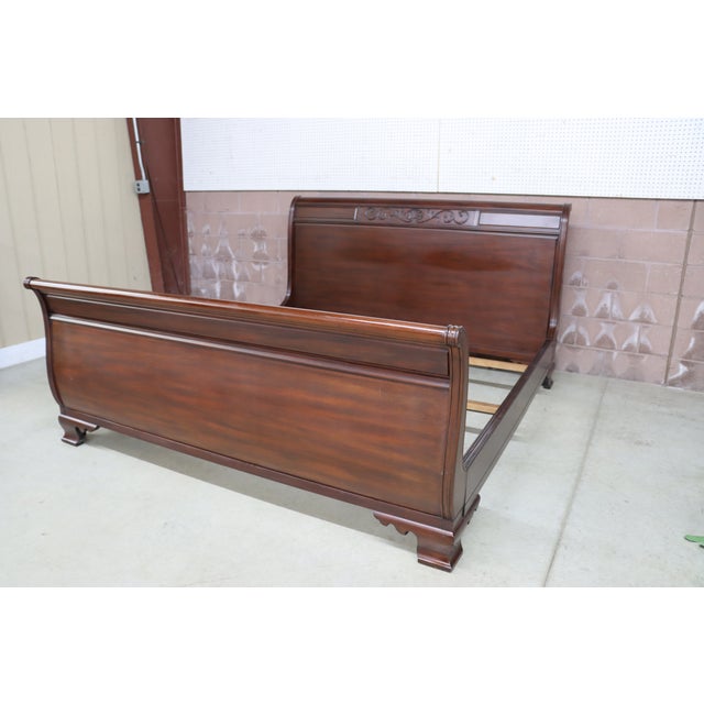 Henkel Harris King Sleigh Bed Chairish