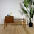 Brown Scandinavian Spectrum Bench in Teak by Arne Wahl Iversen for Ikea, 1960s For Sale - Image 8 of 10
