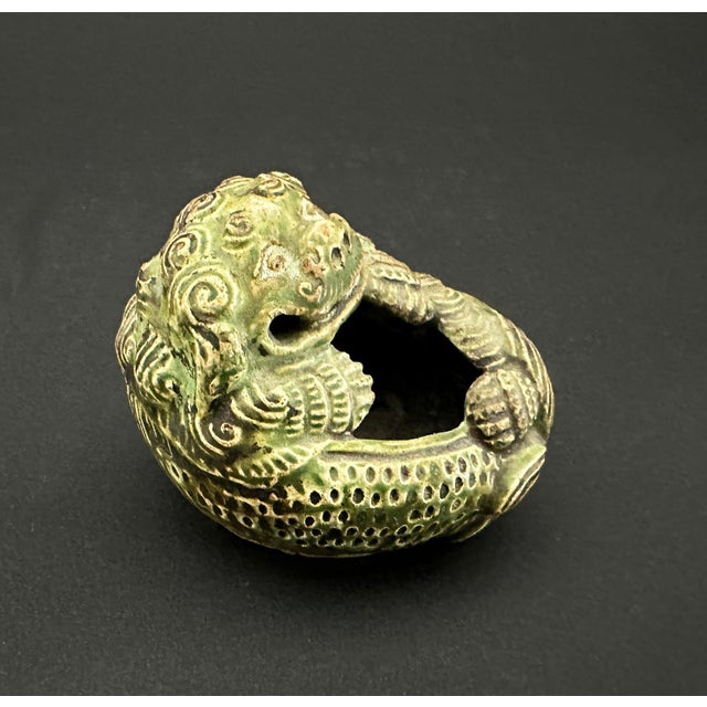 Chinese 19th Century Chinese Foo Dog Water Coupe For Sale - Image 3 of 5