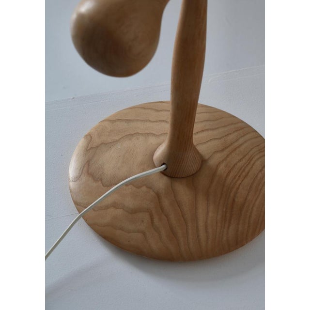 Scandinavian Modern Luxus Ashwood Table Lamp by Östen Kristiansson, Sweden, 1960s For Sale - Image 13 of 18