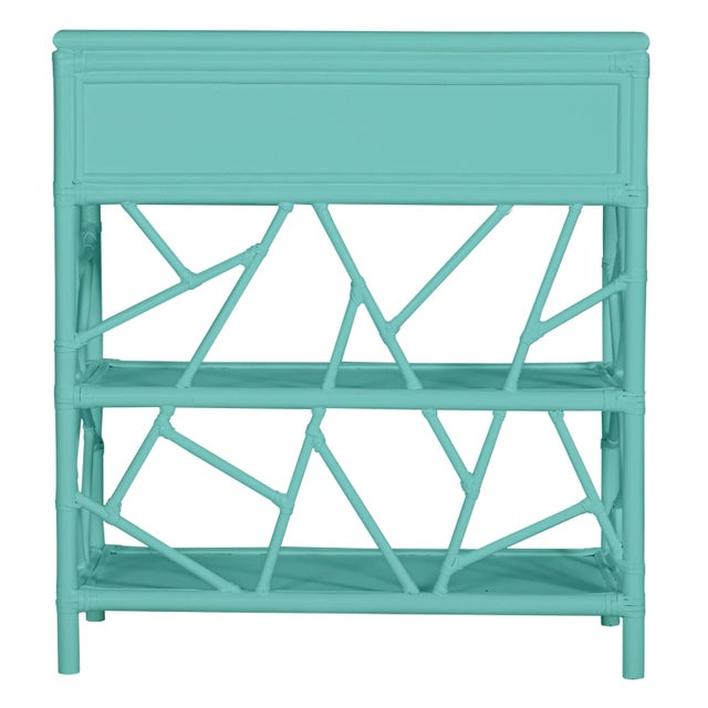 Not Yet Made - Made To Order Tiffany End Table in Truquoise For Sale - Image 5 of 7