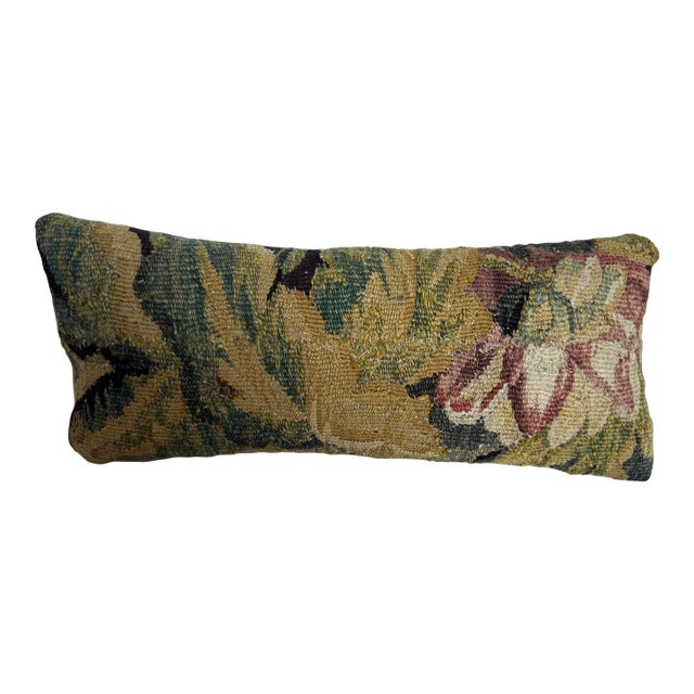 17th Century Flemish Tapestry Pillow For Sale