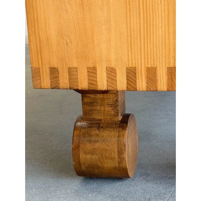 Trolley Credenza in Pine For Sale - Image 11 of 13