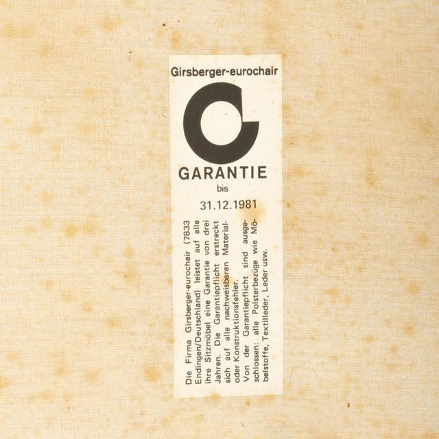 Leather Chair by Hans Eichenberger, 1980s For Sale - Image 10 of 11