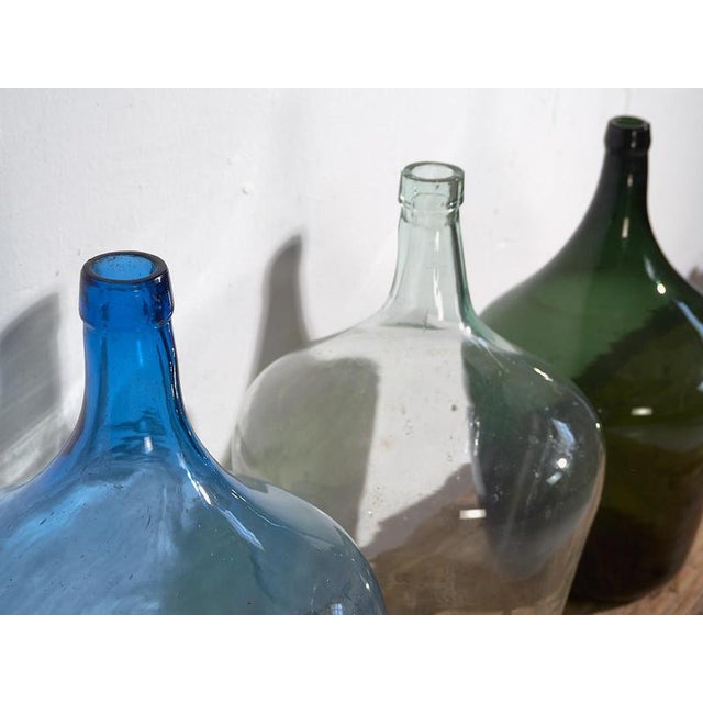 Glass Bottles,1920s, Set of 3 For Sale - Image 6 of 8