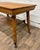 Antique Oak Parlor Table Library Table With Glass Ball and Claw Feet For Sale - Image 11 of 12