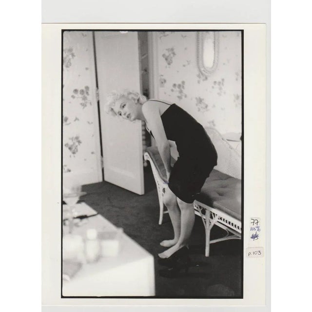 Marilyn Monroe Print of 1988 from Original Negative, 1955 For Sale - Image 3 of 3