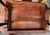 Antique Cherry Stained and Flower Decorated Side Table For Sale - Image 9 of 9