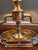 Late 20th Century Late 20th Century Frederick Cooper Brass Bouillotte Lamp & Black Tole Shade For Sale - Image 5 of 15