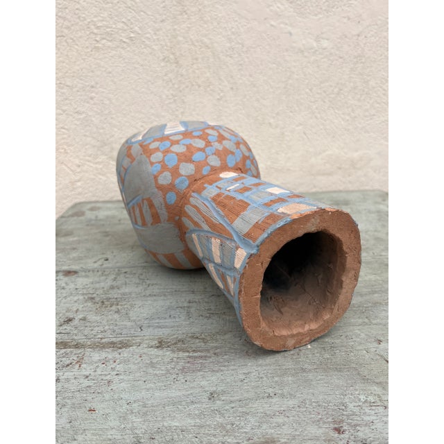 Ueda Satoko Abstract Clay Sculpture, Brazil 1991 For Sale - Image 10 of 11