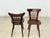 Brown Vintage Country Style Wooden Dining Chairs, Set of 4 For Sale - Image 8 of 11