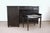 1940s Swedish Art Moderne Black Writing Desk With Zebra Hair Hide For Sale - Image 5 of 9