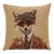 Mr Frank Fox Tapestry Cushion With Feather Filler - 46x46cm (18"x18") For Sale