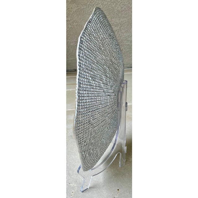 Circa 2000 Ivv Diamanté Nicely-Sized Shallow Centerpiece / Console Bowl, Italy For Sale - Image 4 of 18