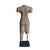 Reclaimed Khmer Torso Sculpture, Hand-Carved Sandstone, Thailand, 1930 From the Collection of Vicente Wolf For Sale - Image 12 of 12