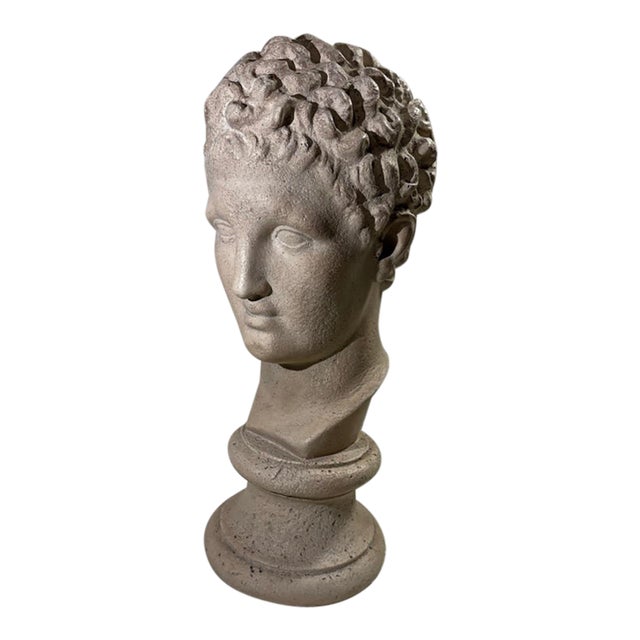 Vintage 16” 1984 Austin Productions Bust of Michelangelo's David Sculpture For Sale