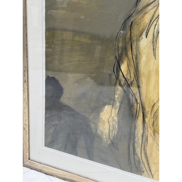 Metal Jean- Rene Jerome Woman With Pot Artwork, Signed For Sale - Image 7 of 11
