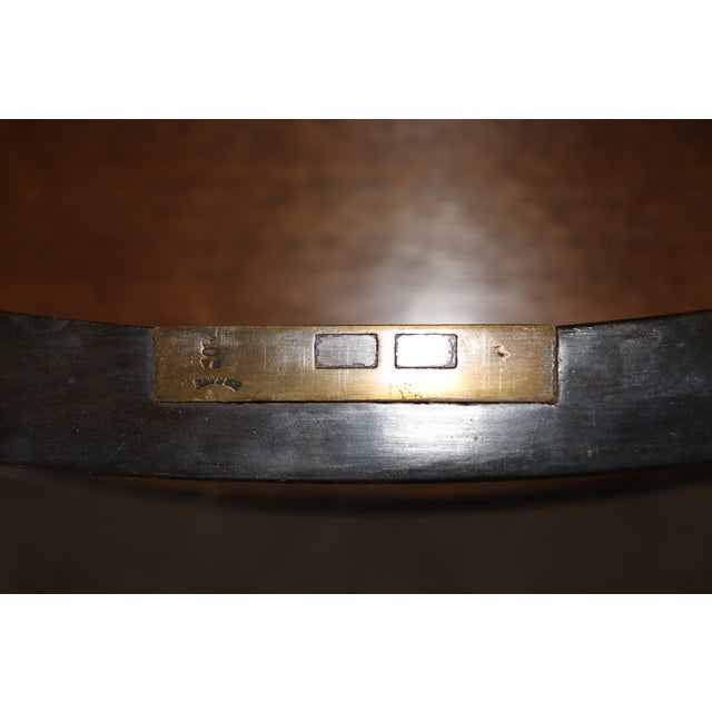 1910s Pair of Fantastic Adams Paint Decorated Satinwood Commodes Buffets For Sale - Image 12 of 17