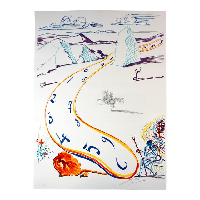 1970s Salvador Dali Imaginations & Objects of the Future Melting Space Time For Sale