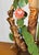 Copper Outsider Folk Copper Art Garden Indoor Water Fountain W/ Live Edge Log For Sale - Image 8 of 12
