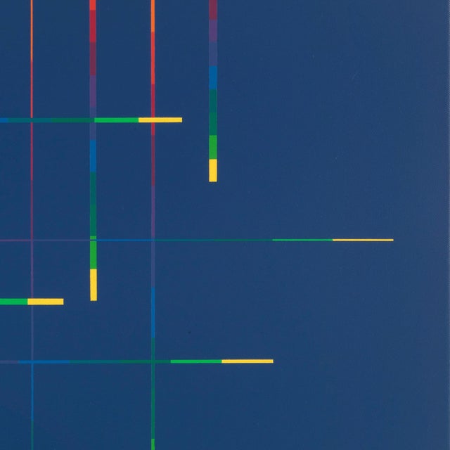 Paolo Minoli, Poema\. Aspettami ogni sera, Acrylic on Canvas, 1988 For Sale - Image 3 of 10