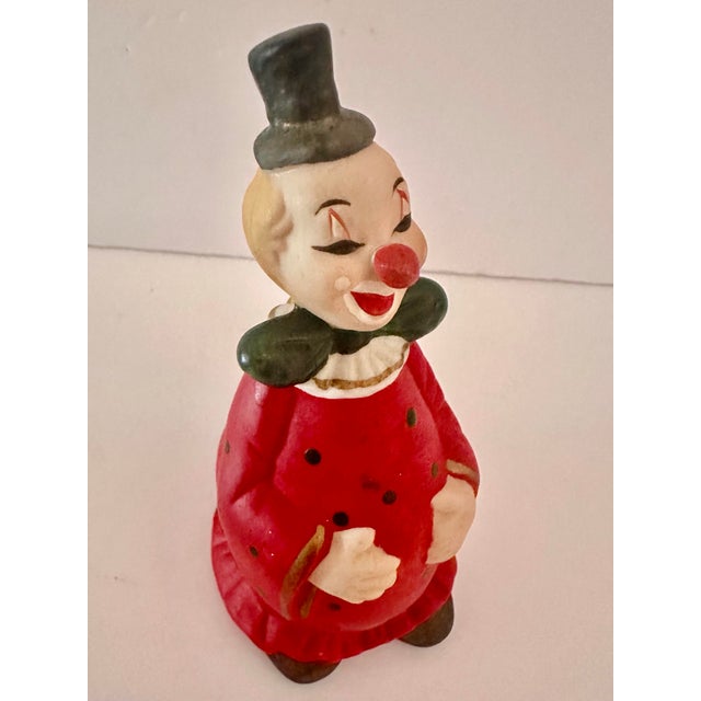 Vintage Late 20th Century Red Polka Dot Clown Bell For Sale In Orlando - Image 6 of 11