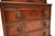 Brown Antique Georgian Bookcase Cabinet, 1950 For Sale - Image 8 of 10