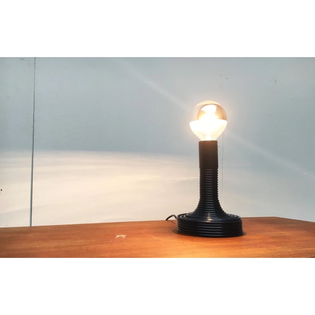 Spiral Table Lamp by the Italian manufacturer Candle, designed by Angelo Mangiarotti from the 70s. Here in a rare version...