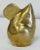 Vintage Mid Century Modern solid brass mouse gazing upward. Ideal use as paper weight or decorative object. Uniquely large...