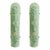 Hammered Green Graniglia Murano Glass Wall Sconces by Simoeng from Simoeng, Set of 2 For Sale - Image 6 of 6