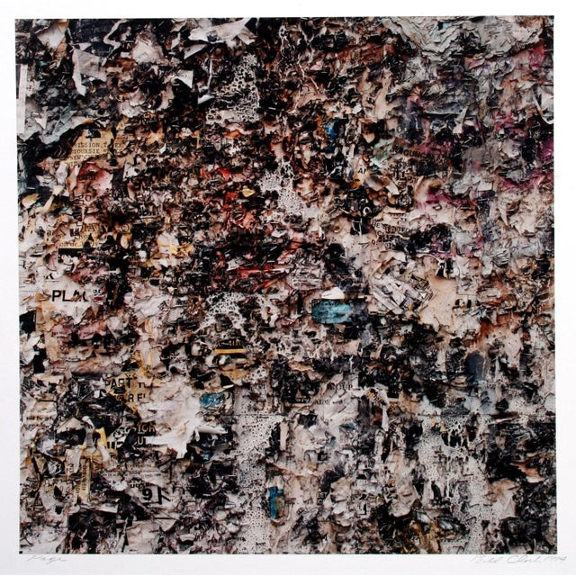 Photograph of Haight Ashbury Page Remnants of Music Playbills on a telephone pole in San Francisco, California by Bill...