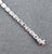 6.38 Ct Emerald Cut East-West Bezel Set Tennis Bracelet For Sale In Chicago - Image 6 of 8