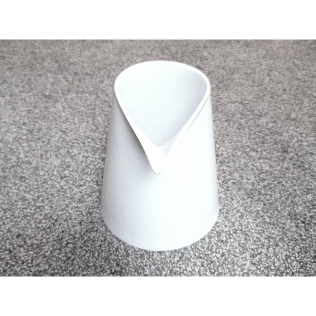2000 - 2009 Bernardaud France Fusion Porcelain Charlotte Pitcher For Sale - Image 5 of 10
