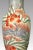 Chinoiserie Vintage Macau Chinese Porcelain Vase Hand Painted With Orange Lotus Flowers in the Kangxi Style For Sale - Image 3 of 8