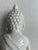 White White Porcelain Thai Buddha Figurine For Sale - Image 8 of 11