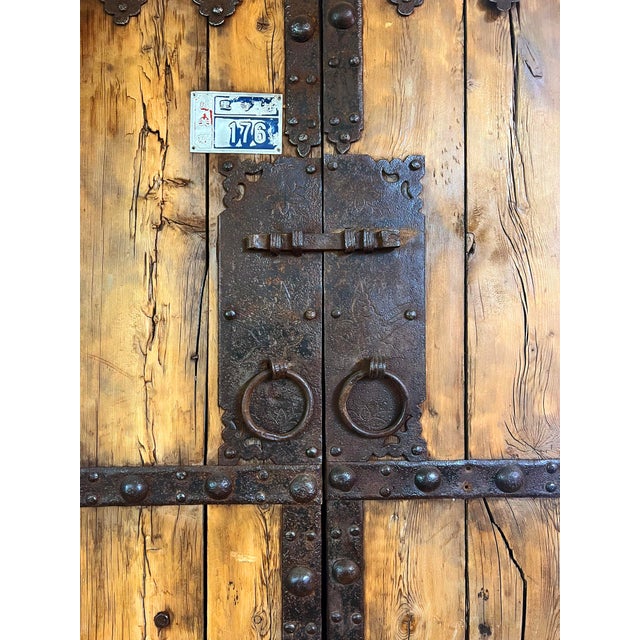 Original antique doors from Mongolia. Striking expression of utilitarian craftsmanship shaped by the demands of nomadic...