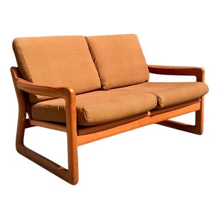 Teak 2-Seater Sofa from Komfort, Denmark, 1960s For Sale