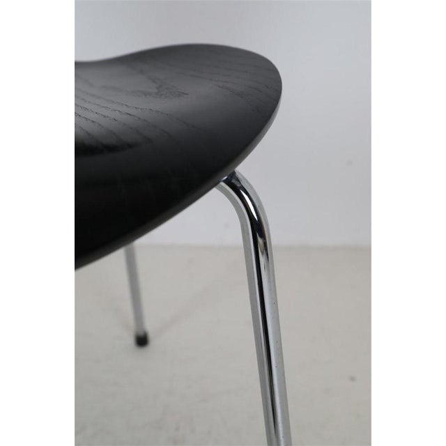 Black Series 7 Chair by Arne Jacobsen for Fritz Hansen, 1996 For Sale - Image 6 of 13