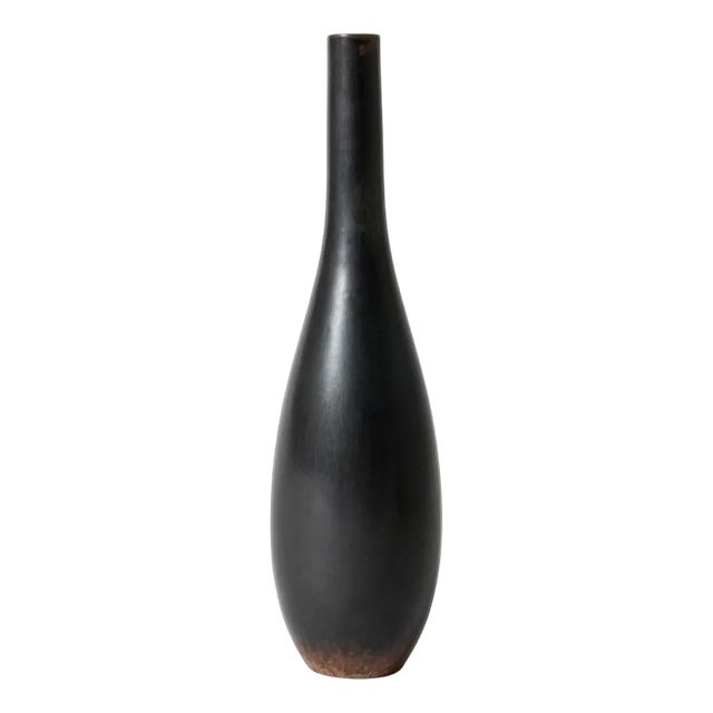 Stoneware Vase by Carl-Harry Stålhane for Rörstrand, 1950s For Sale