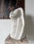 White 1980s Vintage Hand-Carved Marble Female Bust Sculpture For Sale - Image 8 of 12